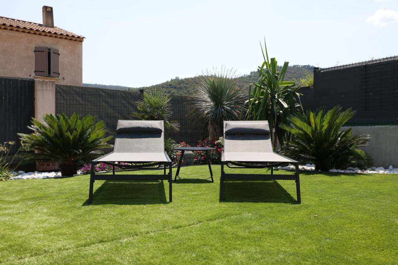 Superbe Villa Climatisee, Piscine, Jardin, Parking Le Plan-de-la-Tour Exterior photo