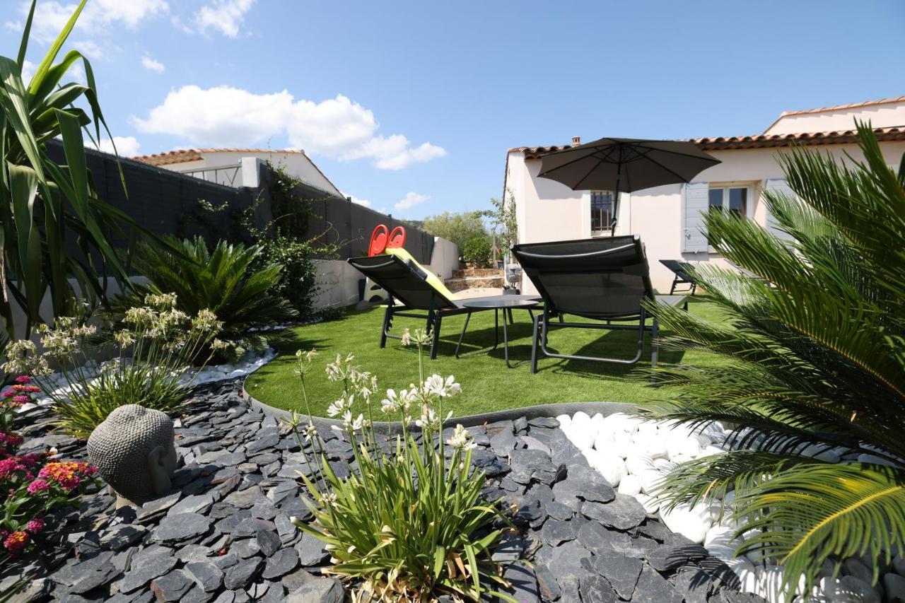 Superbe Villa Climatisee, Piscine, Jardin, Parking Le Plan-de-la-Tour Exterior photo