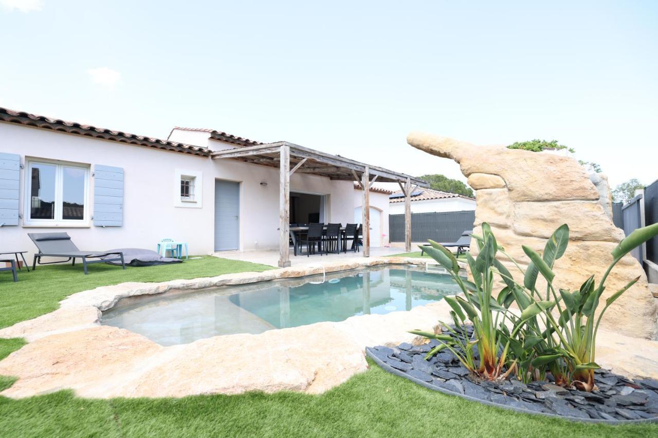Superbe Villa Climatisee, Piscine, Jardin, Parking Le Plan-de-la-Tour Exterior photo